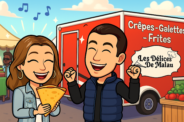 Les Délices de Malau : Food Truck de Crêpes, Galettes Normandes, Burgers et Frites Maison pour Tous Vos Événements ! · Photos 1